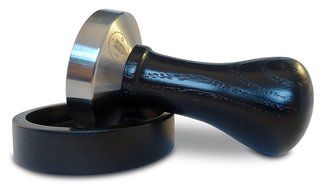 Coffee Tamper 58 Dutch Coffee Co. Premium Design - Espresso Tamper 58mm Stainless Steel Base with Solid Wood Handle... N3