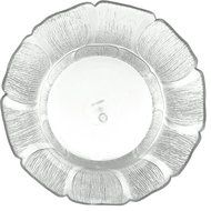 Carlisle 693107 Petal Mist Polycarbonate Bell Bowl, 3.4 qt. Capacity, 9.75 x 5.62", Clear (Case of 4) N2