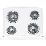 GE JB250DFWW 30" White Electric Coil Range