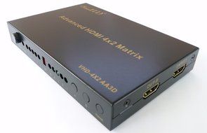 ViewHD Premium HDMI 4x2 Matrix v1.3 for HD 1080P with SPDIF Digital Surround or HiFi Stereo Audio Output (Compact... N2