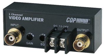 COP Security 15-VA101H 1 Input to 1 Output, Gain And EQ Adjustable Amplifier