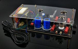 Nobsound Hifi 6N3+6Z4 tube valve Pre-AMP Class A Audio Stereo preamplifier include transformer Acrylic sheet N3