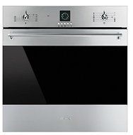 Smeg SF399XU 24" Classic Electric Multifunction Oven with 10 Cooking Modes, Stainless Steel
