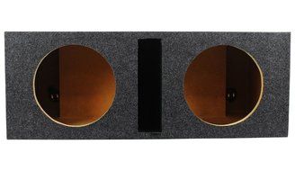 Rockville RDV10 Dual 10 1.1 cu.ft. 3/4" MDF Vented Subwoofer Enclosure Sub Box