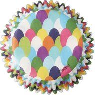 Wilton 415-8755 75 Count Fish Scale Pattern Cupcake Liners