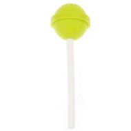 Safe Lollipop Silicone Tea Leaf Infuser Strainer Herbal Spice Filter Diffuser - Green N2