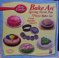 Betty Crocker Bake Art Spring Form Pan- 7 Piece Set