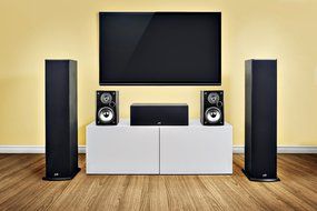 Polk Audio T30 Center Channel Speaker (Black) N2