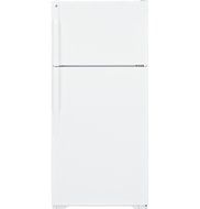 GE REFRIGERATORS 632137 14.6 cu. ft. Top Freezer Refrigerator with Reversible Door Swing, White