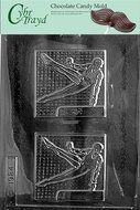 Cybrtrayd S010 Sports Chocolate Candy Mold, Male Gymnast