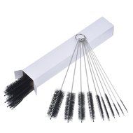 eBoot 8.2 Inch Nylon Tube Cleaning Brush Set Pipe Cleaning Brushes with Protective Cap, 10 Pieces N7