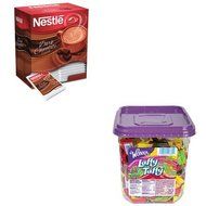 KITNES48749NES70060 - Value Kit - Nestle Instant Hot Cocoa Mix (NES70060) and Nestle Wonka Assorted Flavor Laffy...
