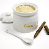 10-Ounce Jam Jar with Spoon and Pen