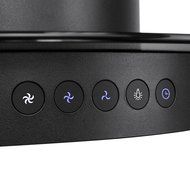 FIREBIRD 30" Island Mount Black Stainless Steel Touch Button Control Powerful Kitchen Vent Range Hood N4