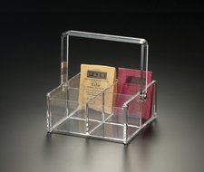 4 Compartment Tea Bag Caddy (Acrylic)