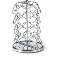 28 Capacity Coffee Pod Lazy Susan Base Carousel in Chrome