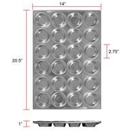 Thunder Group 24-Cup Muffin Pan