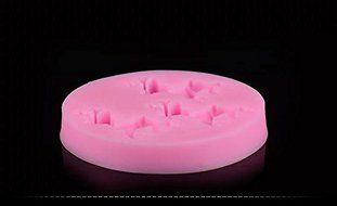 Topnew-Candy Cavity Silicone Chocolate Mold Candy and Gummy Moulds 3 Deers H1782 N3