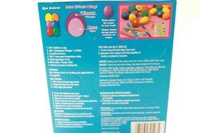 Dye Works Easter Egg Coloring Decorating Kit Color Dying Vibrant Bright Stands