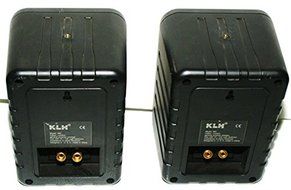 Pair of KLH Model 980 Indoor / Outdoor Speakers - 100W - Tweeter + Woofer