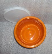 Vintage Tupperware Mixing Bowl Set 4 + 8 Cup Harvest Colors N3