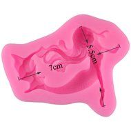 Mujiang Little Mermaid Cake Decorating Food Grade Silicone Jello Sugar Chocolate Fondant Molds N27