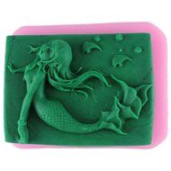 Mujiang Little Mermaid Cake Decorating Food Grade Silicone Jello Sugar Chocolate Fondant Molds N28