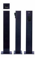 Proscan PSP264 Floor Standing Bluetooth Home Audio Speaker with FM Radio and Dock N2