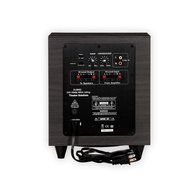 Theater Solutions SUB6D Down Firing Powered Subwoofer (Black) N4