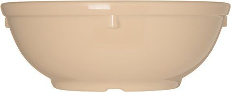 Carlisle 4352025 Dallas Ware Melamine Nappie Bowl, 16 oz. Capacity, 5.74 x 2.17&quot;, Tan (Case of 48) N5