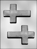 CK Products 5-1/4&quot; Cross Choc Mold