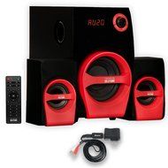 Theater Solutions TS215 Home 2.1 Speaker System with Bluetooth FM Tuner USB / SD Multimedia N4
