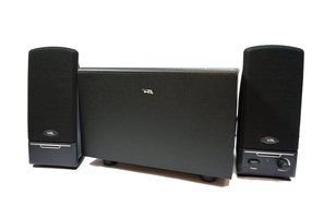 Cyber Acoustics 2.1 Powered Speaker System with Subwoofer (CA-3000) N2