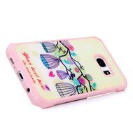 Badalink Galaxy S7 Edge Case Shockproof Drop Protection TPU Bumper Frame + Colorful Painting Hard PC Protective... N51