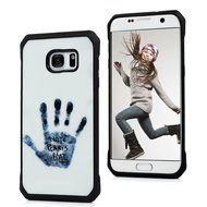 Badalink Galaxy S7 Edge Case Shockproof Drop Protection TPU Bumper Frame + Colorful Painting Hard PC Protective... N54