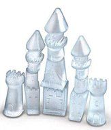 Baking Mold Cake Decorating Candy Molds Fondant Tray Castle Princess Red Silicone Mold Pan Chocolate Cake Ice... N6