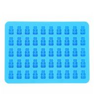 Gummy Bear Mold with Free Dropper for making 50 Cute Mini Bears - Perfect for Hard Candies, Gummies, Cookies and... N3