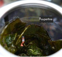 Joyoldelf Stainless Steel Tea Infuser Strainer Filter with Anti Slip Handles and Lid N3