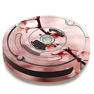 Skin Decal Vinyl Wrap For IRobot Roomba 650 655 Vacuum / Cherry Blossoms