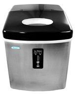 NewAir AI-100SS 28-Pound Portable Ice Maker, Stainless Steel