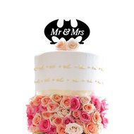 Ecape Creative Mr and Mrs Personalized Wedding Cake Toppers Deer Cake Topper for Special Events N13