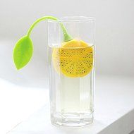 Lemon Shape Silicone Loose Tea Filter Strainer Ball Tea Makers.