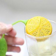 Lemon Shape Silicone Loose Tea Filter Strainer Ball Tea Makers. N2