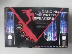 Autek Music Fountain Mini Amplifier Dancing Water Speakers (Black) N4