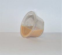 PARA 3.25 oz Plastic Souffle Portion Cup with lids, Clear, 100/Pack