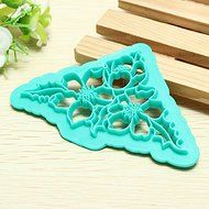 Christmas Cake Decorating Fondant Tools Cake Rose Flower Cutter N5