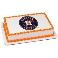 Houston Astros Licensed Edible Cake Topper #34931