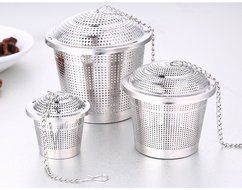 Bestwoohome Stainless Steel Tea Infuser/Filter for Loose Leaf Tea (Large) N5