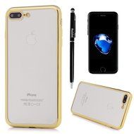 Badalink iPhone 7 Plus Case (5.5") Electroplated Plating Soft TPU Shockproof Flexible Easy Grip Crystal Clear... N30