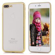 Badalink iPhone 7 Plus Case (5.5") Electroplated Plating Soft TPU Shockproof Flexible Easy Grip Crystal Clear... N31